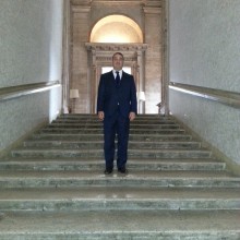 Cyril Benjamin CASTRO à l'Ambassade de France à Rome