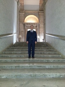 Cyril Benjamin CASTRO à l'Ambassade de France à Rome