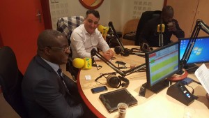 En studio, avec Cyril Benjamin CASTRO